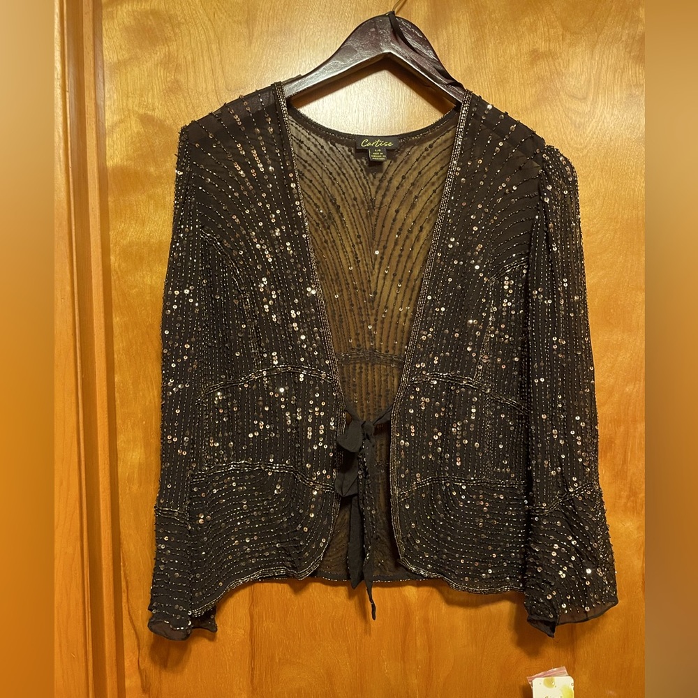 Cartisse Sequined Shawl NWT